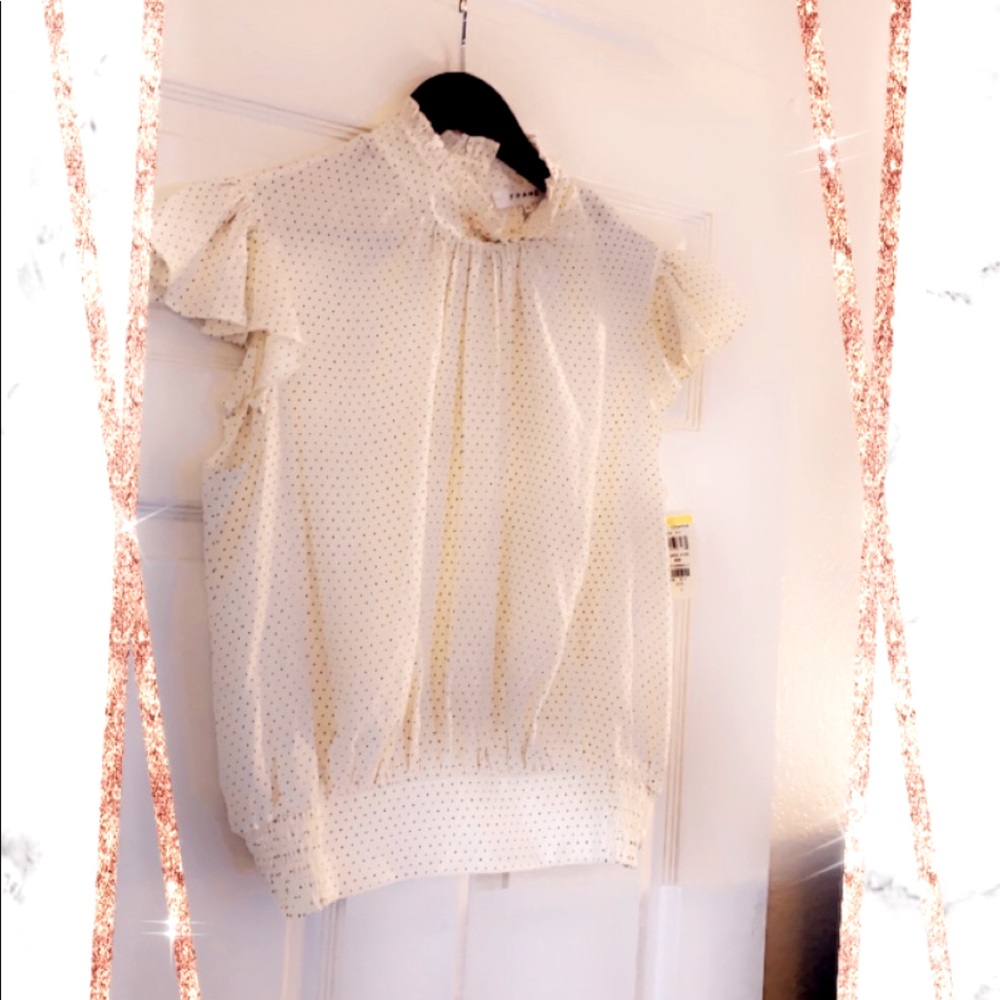 Frame sheer dress shirt